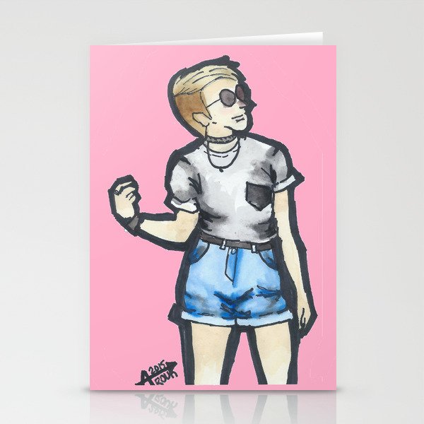 Steve Rogers Stationery Cards