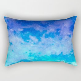 Sweet Blue Dreams Rectangular Pillow