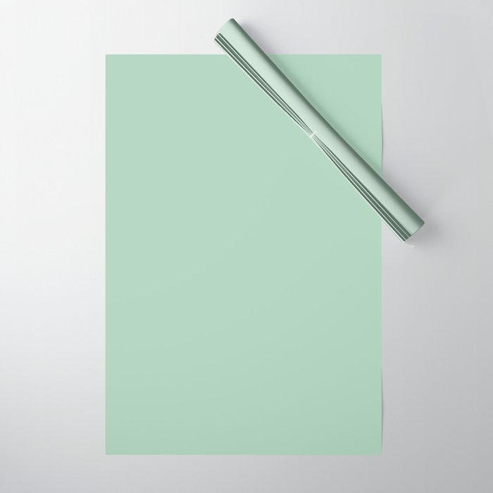 Taffy Twist Green Wrapping Paper