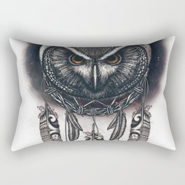 Dreamcatcher Owl Rectangular Pillow