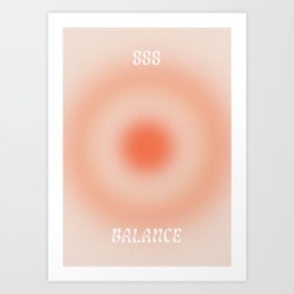 888 • Balance Art Print