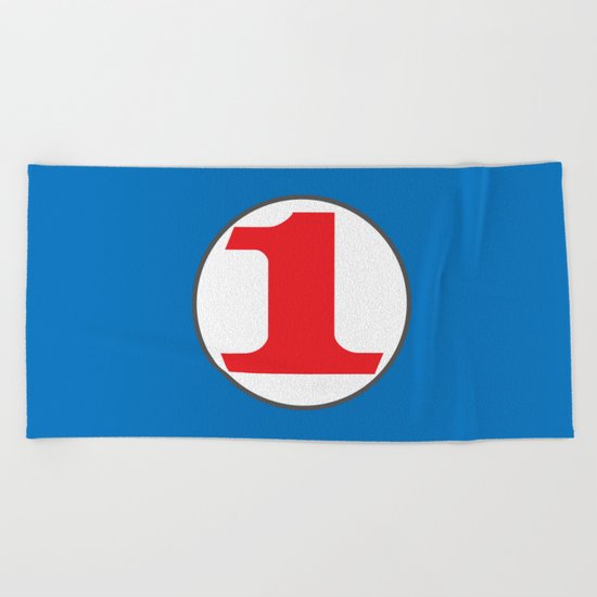 Number ONE Beach Towel