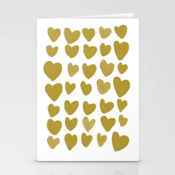 JOYFUL HEART Infinite Hearts Gold Stationery Cards