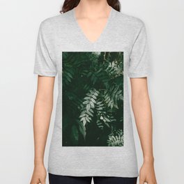 PNW Forest Ferns | Nature Photography V Neck T Shirt