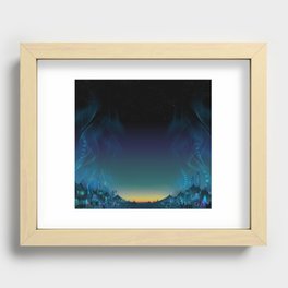 flow festival :: dawn Recessed Framed Print