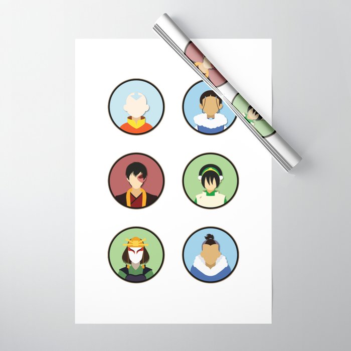 Avatar the last airbender Wrapping Paper by Tenglumaso