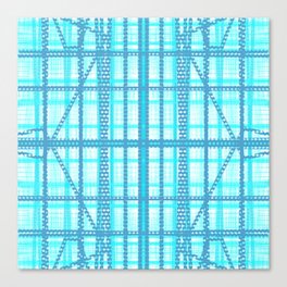 Modern Western Plaid  Canvas Print