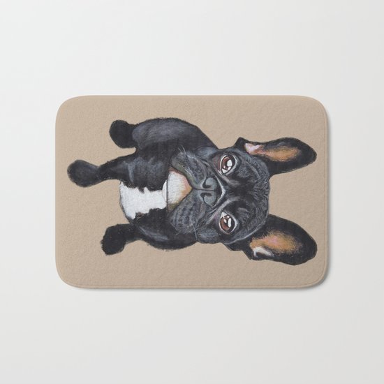 French Bulldog Bath Mat