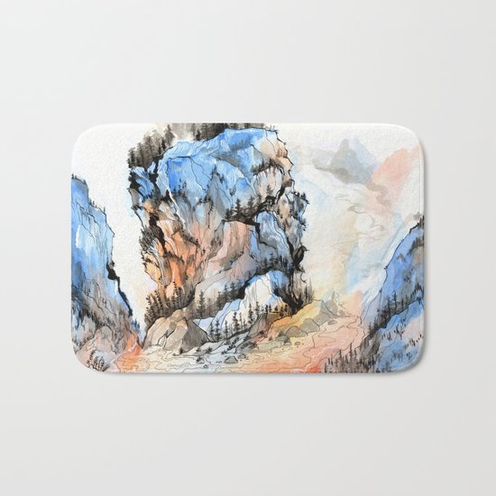 Mountscape Bath Mat