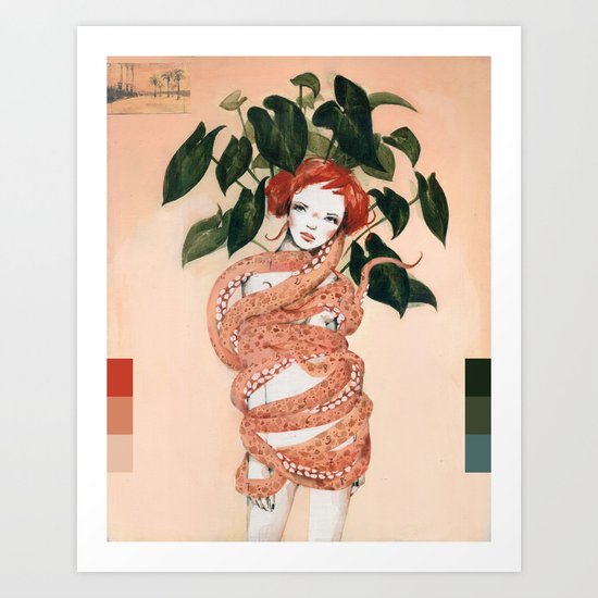 Abrazo Art Print