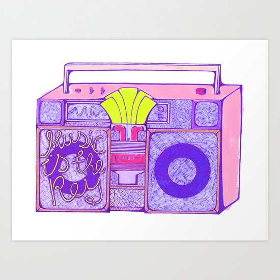 Stereos. Art Print