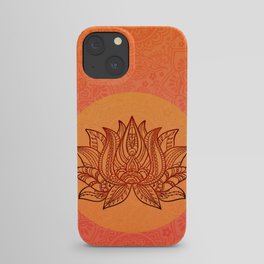 Lotus Flower of Life Meditation  Art iPhone Case