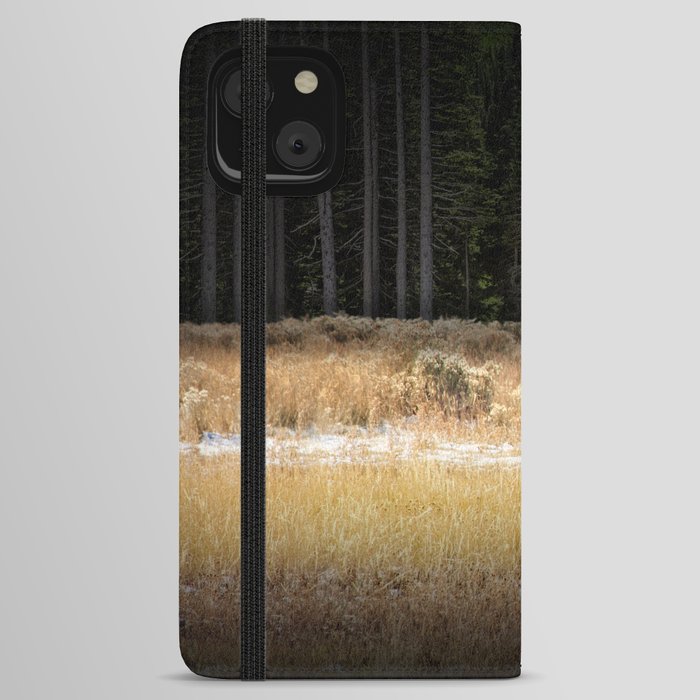 Yellowstone National Park Elk iPhone Wallet Case