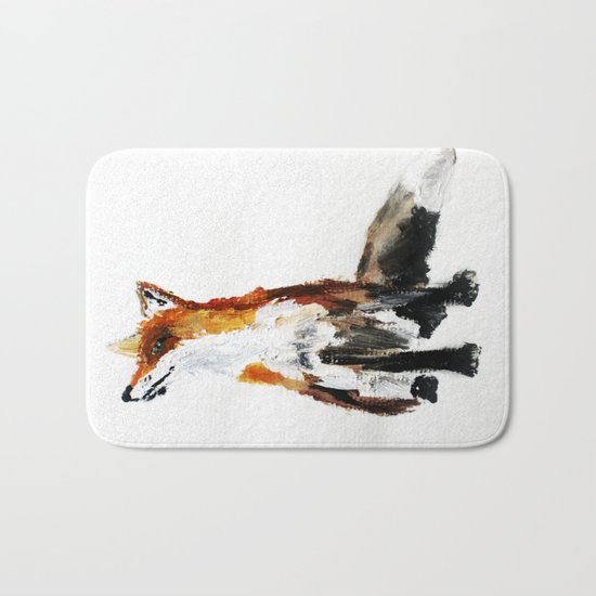 Woodland Fox Bath Mat