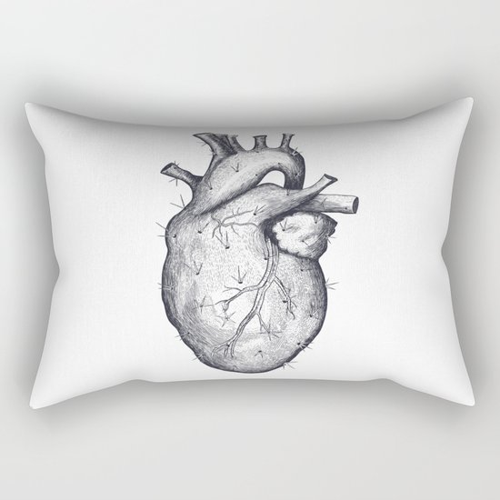 Cactus heart Rectangular Pillow