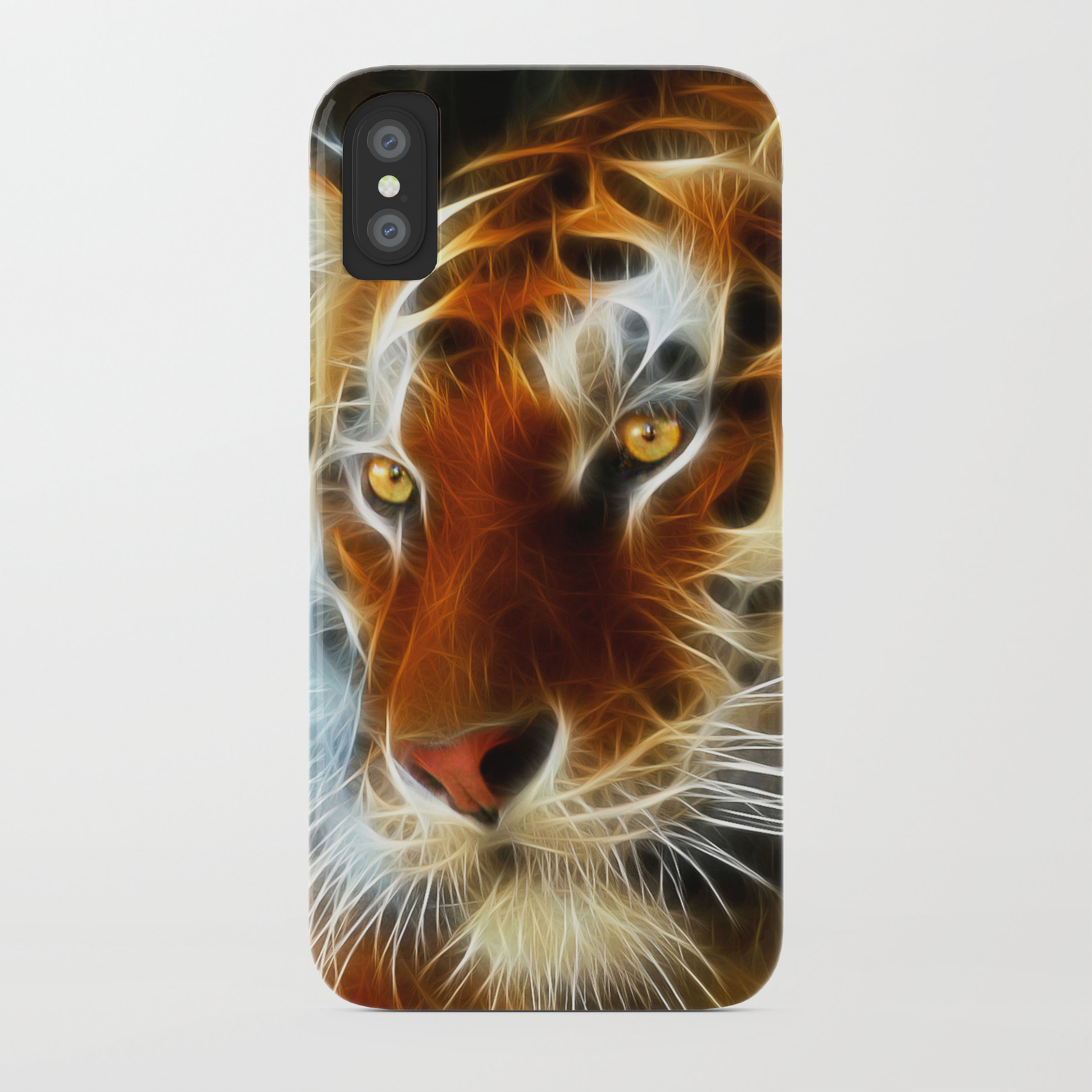 Tiger 3d Artworks Iphone Case By Marios Society6
