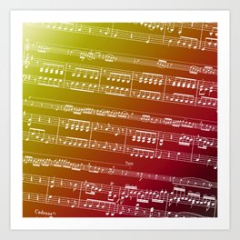 Concerto for Double Bass Art Print