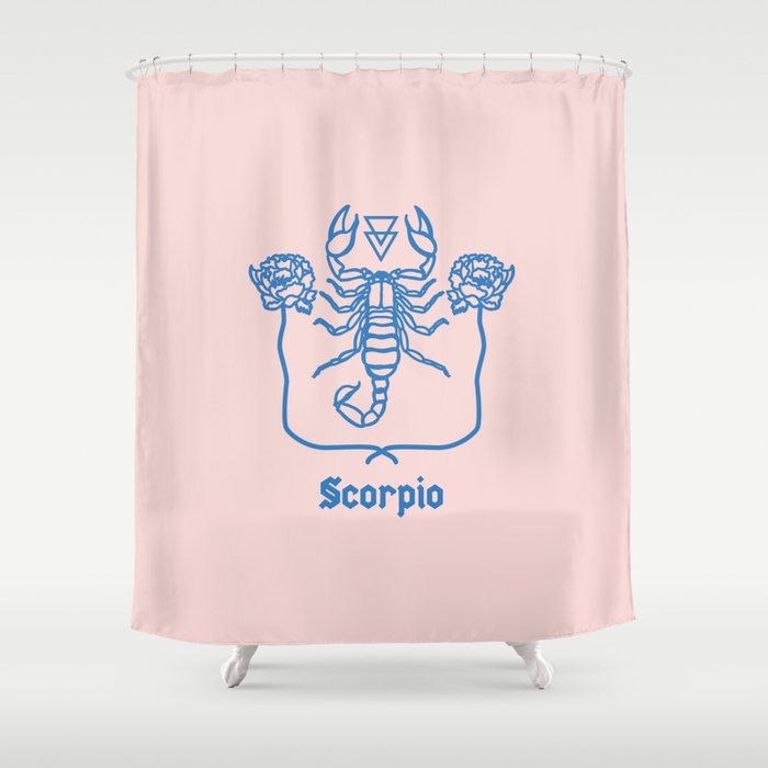 Scorpio Shower Curtain
