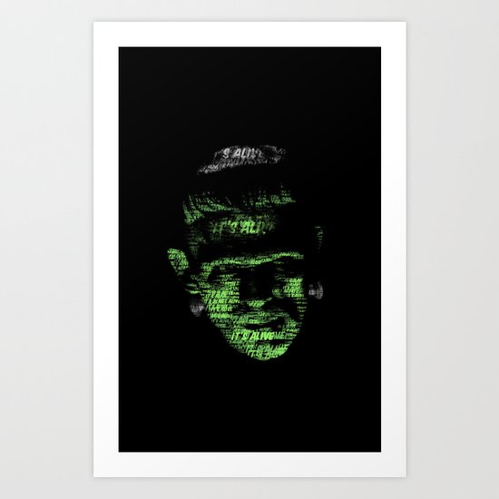 It's Alive! Art Print