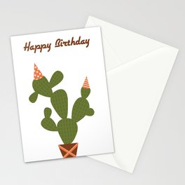 cactus birthday card Stationery Cards