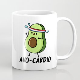 Avocardio Cute Avocado Pun Mug