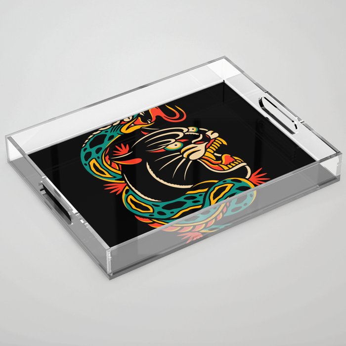 Black Panther Acrylic Tray