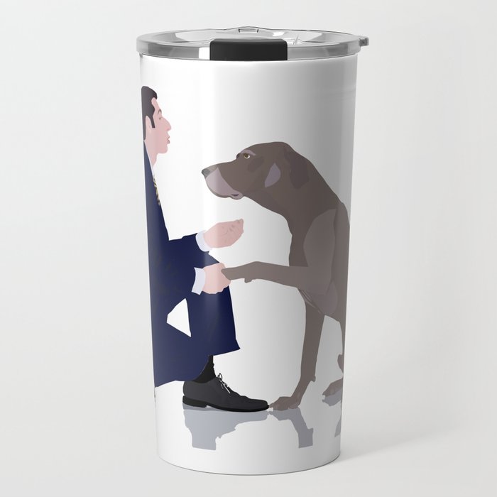 Me and you in a relationship Travel Mug