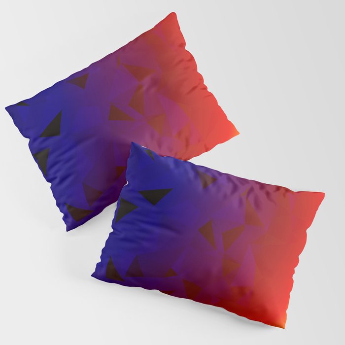 Low Poly Pillow Sham