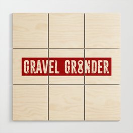 Gravel Grinder Chain Link Wood Wall Art