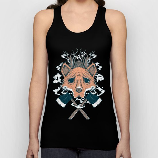 Fox and the House Unisex Tank Top