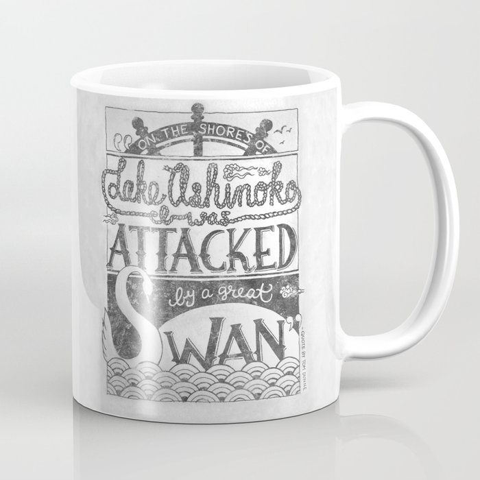 Attacked By A Swan Coffee Mug