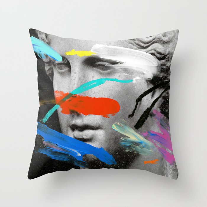 The Visuality of Mass Throw Pillow