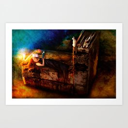 Ex Libris - A Book Lover's Dream Art Print