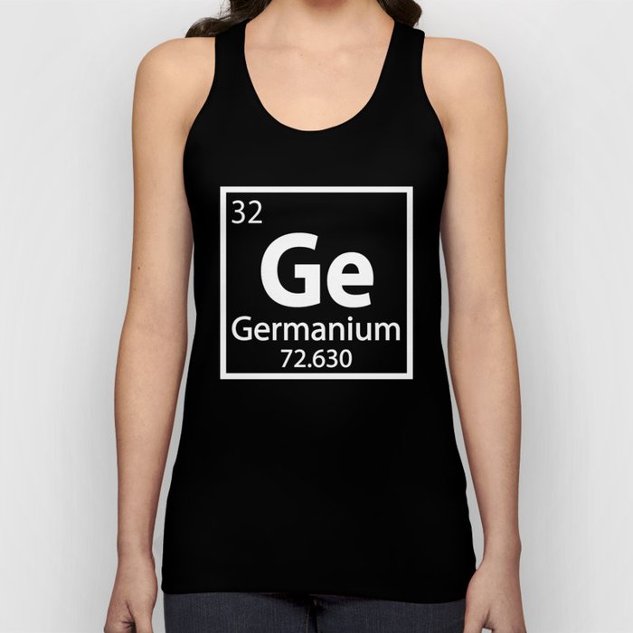 Germanium - Germany Science Periodic Table Tank Top