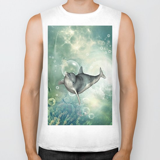 Dolphin Biker Tank