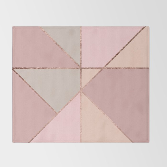 Modern Rose Gold Peach Blush Pink Color Block Throw Blanket By Impressive Peach Colored Throw Blanket Modern Rose Gold Peach Blush Pink Color Block Throw Blanket By Impressive Peach Colored Throw Blanket