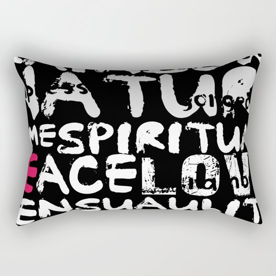 love words Rectangular Pillow