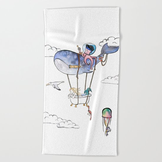 On Adventure! Beach Towel