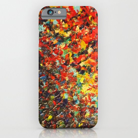 END OF THE RAINBOW - Bold Multicolor Abstract Colorful Nature Inspired Sunrise Sunset Ocean Theme iPhone & iPod Case