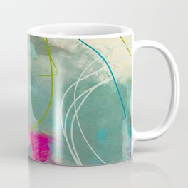 mixed abstract brush color study art 1 Coffee Mug