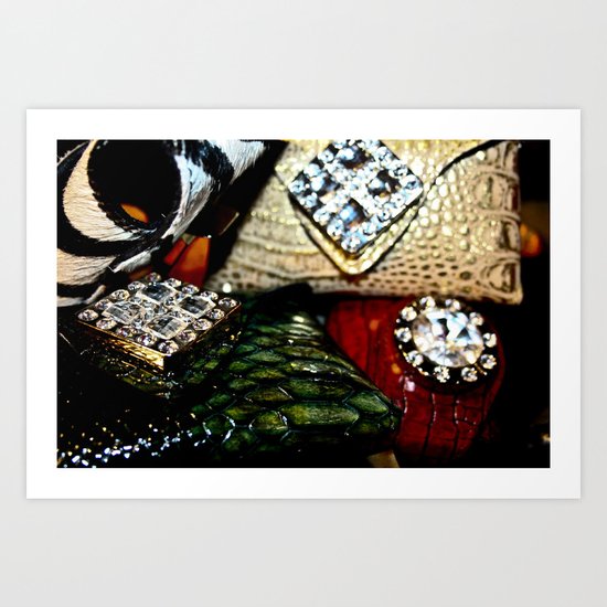 Jersey Glam Art Print