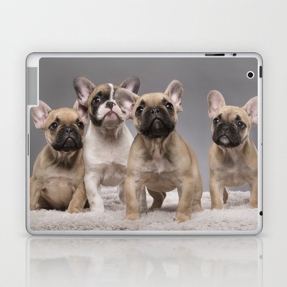 Puppy Gang Laptop & iPad Skin