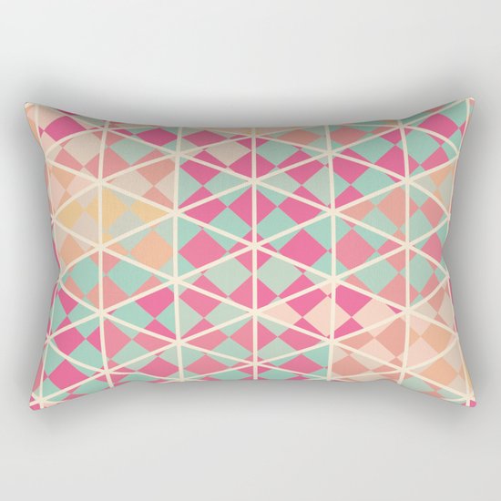 Pink Rectangular Pillow