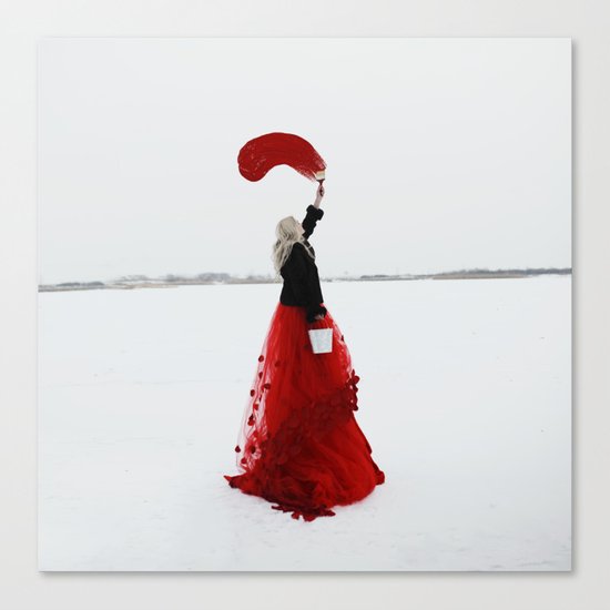 You colour your own path Canvas Print