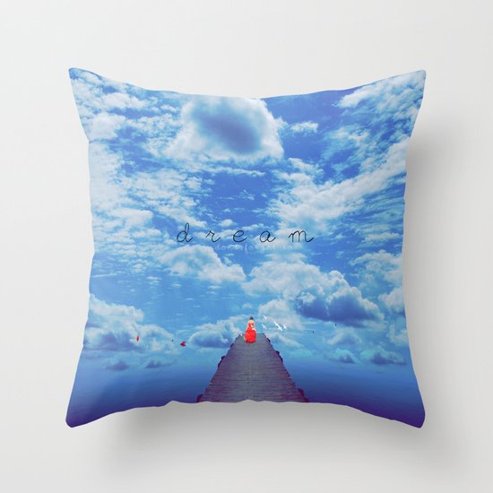 D R E A M Throw Pillow
