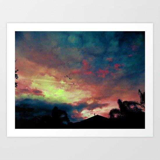 Acid Wash Art Print