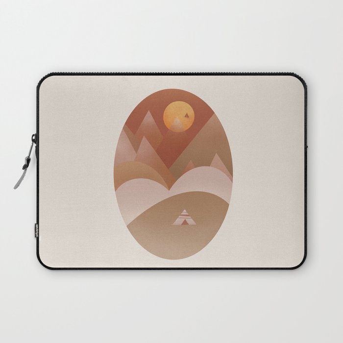 Abstraction Landscape 3 Camping Laptop Sleeve