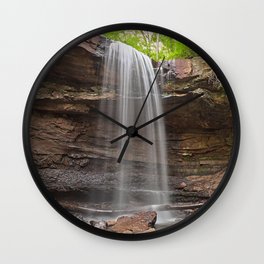 Cucumber Falls Wall Clock