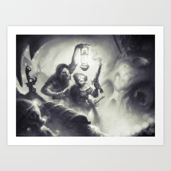 The Intruders Art Print
