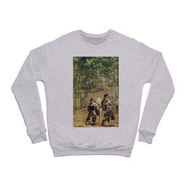 In the middle of the woods with my little brother Crewneck Sweatshirt